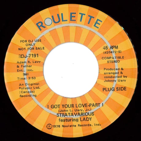 Stratavarious Featuring Lady - I Got Your Love
