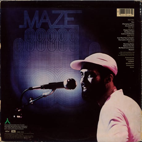 Maze Featuring Frankie Beverly - Live In New Orleans