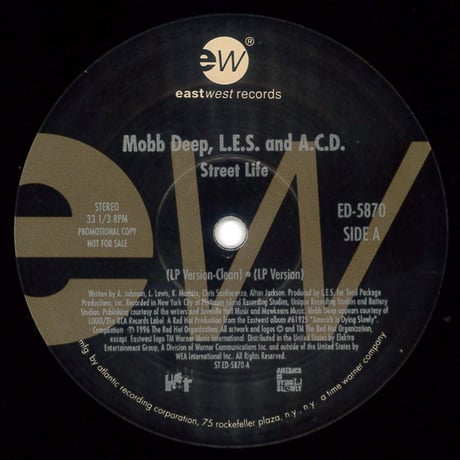 Mobb Deep, L.E.S. and A.C.D. / Organized Konfusion – Street Life / Decisions