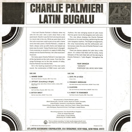 Charlie Palmieri - Latin Bugalu