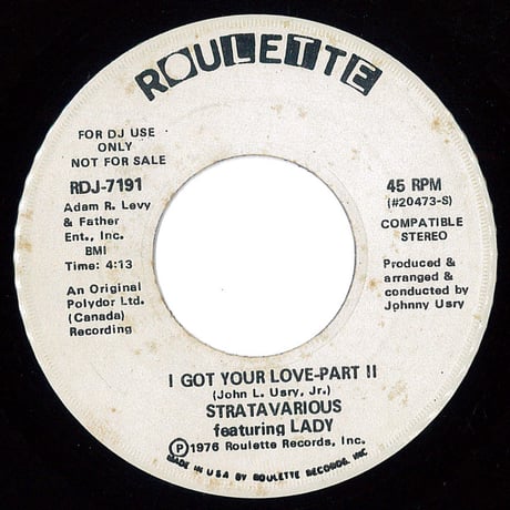 Stratavarious Featuring Lady - I Got Your Love