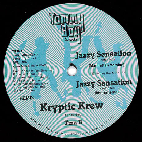 Afrika Bambaataa & The Jazzy 5 – Jazzy Sensation