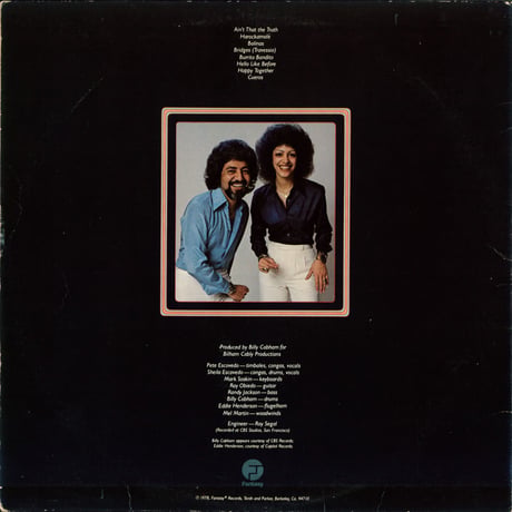 Pete And Sheila Escovedo - Happy Together