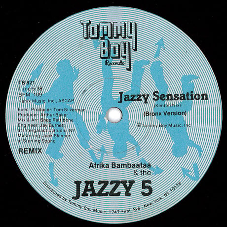 Afrika Bambaataa & The Jazzy 5 – Jazzy Sensation