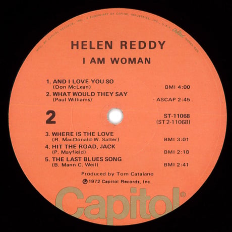 Helen Reddy - I Am Woman