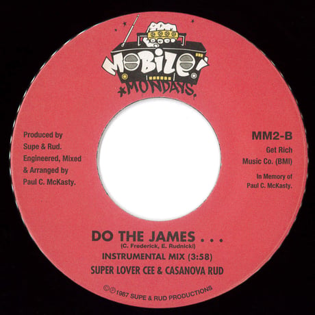Super Lover Cee & Casanova Rud - Do The James... (Reissue)