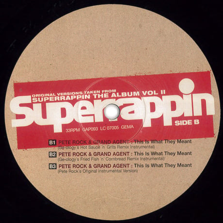 Pete Rock & Grand Agent – This Is What They Meant (Ge-ology Remixes)