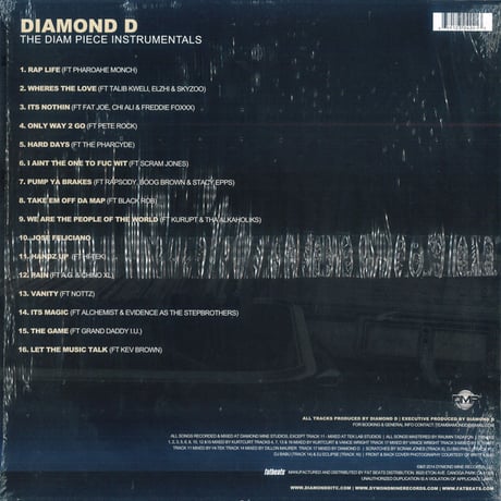 Diamond D - The Diam Piece Instrumentals