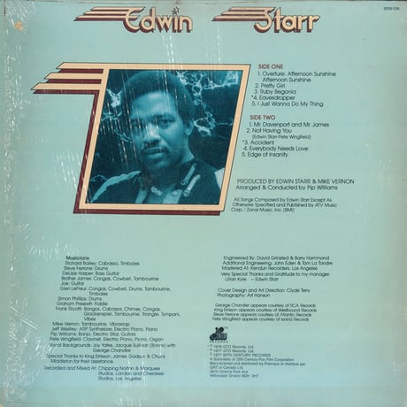 Edwin Starr - Edwin Starr (Canada)