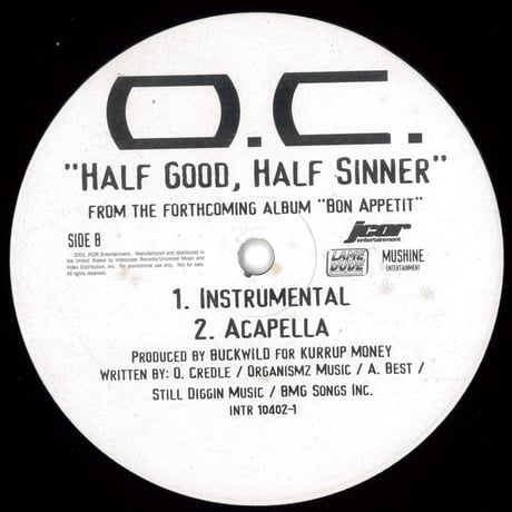 O.C. - Half Good, Half Sinner