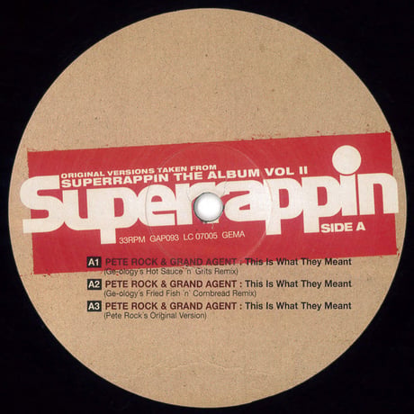 Pete Rock & Grand Agent – This Is What They Meant (Ge-ology Remixes)