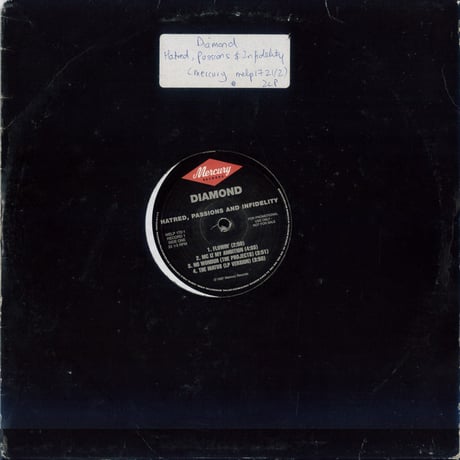 Diamond - Hatred, Passions And Infidelity (Instrumental Vinyl)(VG)