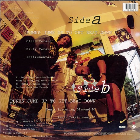 Brand Nubian - Punks Jump Up To Get Beat Down