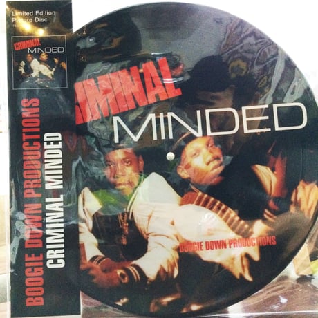 Boogie Down Productions – Criminal Minded (Picture Disc/Reissue)