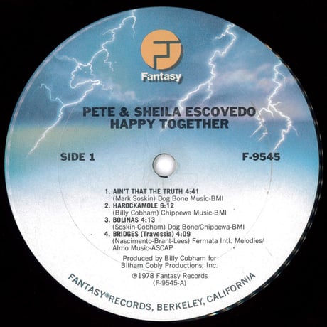 Pete And Sheila Escovedo - Happy Together