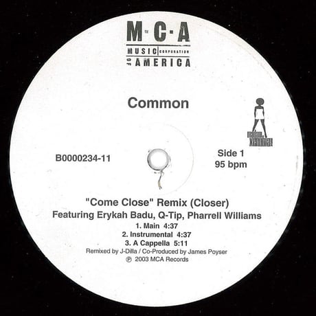 Common Featuring Erykah Badu, Pharrell And Q-Tip – Come Close (Remix) (Closer)
