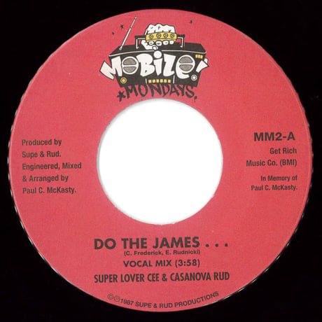 Super Lover Cee & Casanova Rud - Do The James... (Reissue)