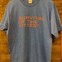 【サンプル品】Survival Of The Fittest Tee ("L"/Mets Blue/6.2oz.)