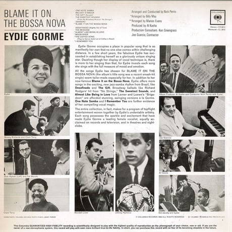 Eydie Gorme – Blame It On The Bossa Nova
