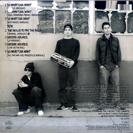 Beastie Boys – So What 'Cha Want