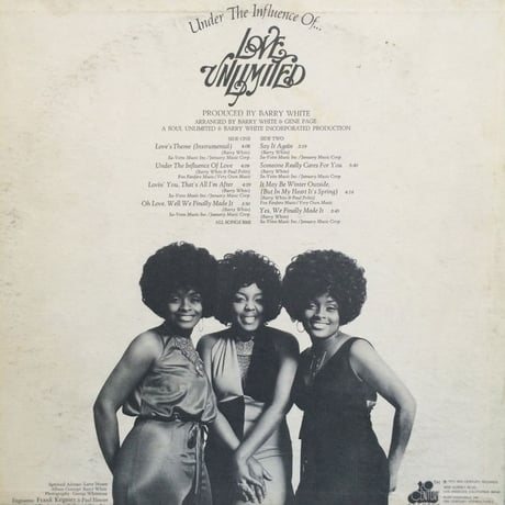 Love Unlimited – Under The Influence Of Love Unlimited