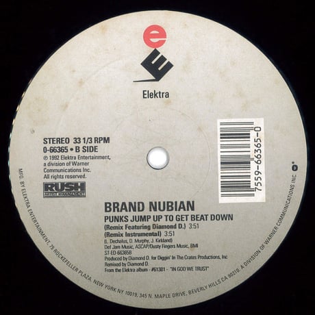 Brand Nubian - Punks Jump Up To Get Beat Down