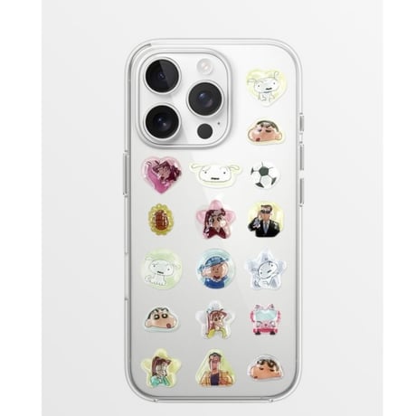 CRAYON SHINCHAN ３D크리스탈 스티커クレヨンしんちゃん３Dクリスタルステッカー