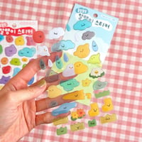 알맹이 스티커  アルメンイぷっくりステッカー