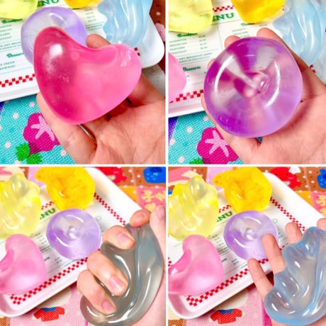말랑쫀득 젠젠슬랑이　ぷにぷにもっちりスライム