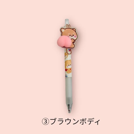 말랑이볼펜 ぷにゅぷにゅボールペン