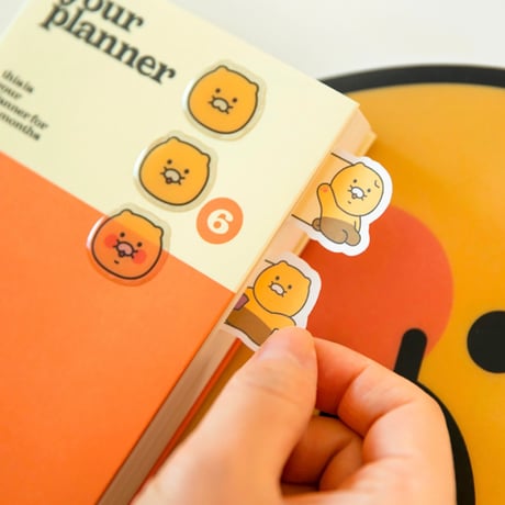 춘식 4단점착메모지　チュンシギ４段付箋