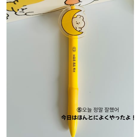 햄치 일상 아크릴 볼펜　ハムチ日常ボールペン