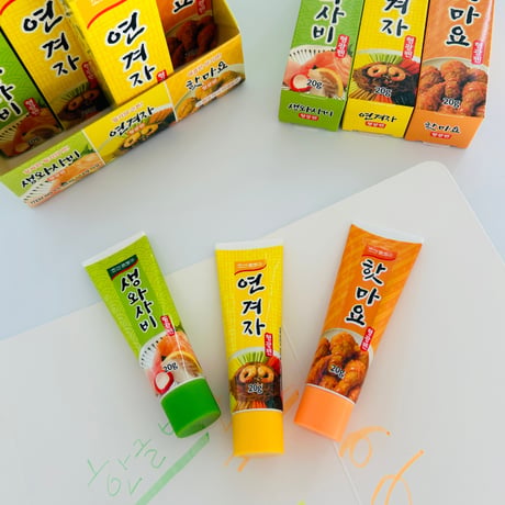 소스모양 형광펜 ソース模様蛍光ペン