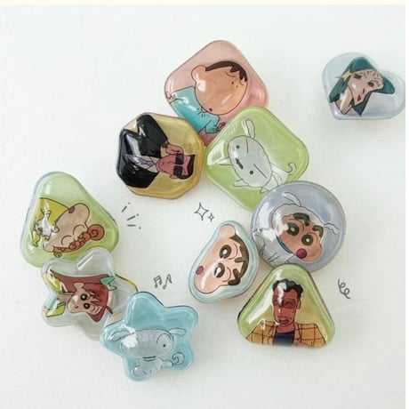 CRAYON SHINCHAN ３D크리스탈 스티커クレヨンしんちゃん３Dクリスタルステッカー