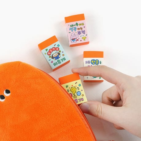 부적 지우개　お守り消しゴム