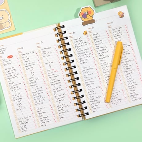KAKAOFRIENDS　춘식스터디플레너　チュンシク勉強スケジュール帳