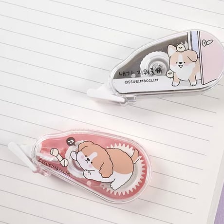 이리눕개 수정테이프　修正テープ