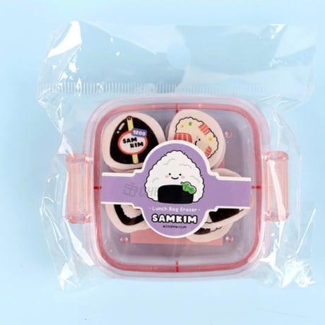 삼각김밥 도시락지우개　三角おにぎりお弁当消しゴム