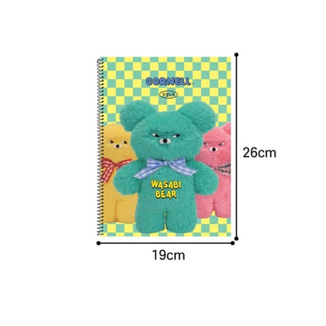WASABI BEAR　코넬노트コーネルノート