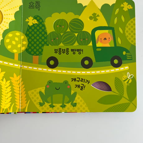색깔 축감책　色の（触感）本