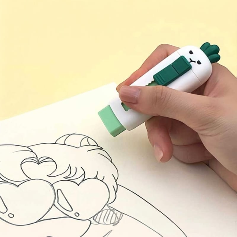 무.당근 슬라이드지우개 大根・にんじんスライド消しゴム | はんぐるばん