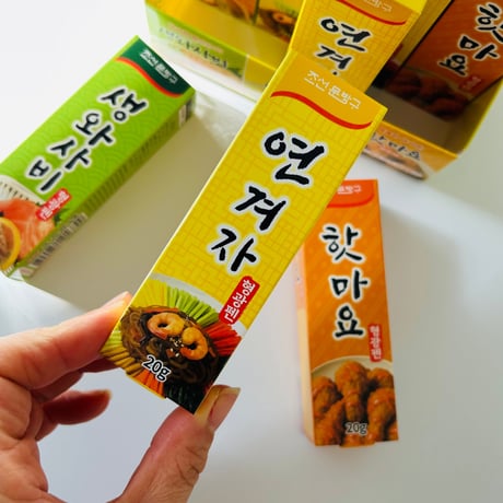 소스모양 형광펜 ソース模様蛍光ペン