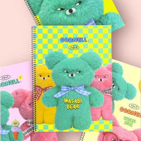 WASABI BEAR　코넬노트コーネルノート
