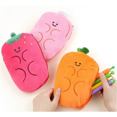 당근친구들 통통케이스 ニンジンの仲間たち　ぽっちゃりケース