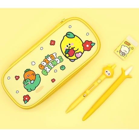 당근친구들 파우치필통　にんじんの仲間たちポーチ筆箱