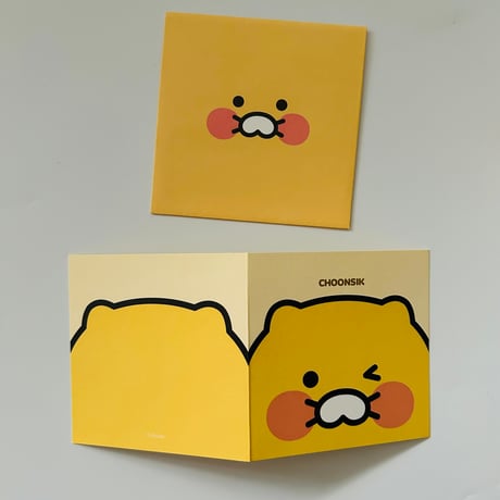 CHOONSIK 춘식이 카트（チュンシギ　ミニカード）