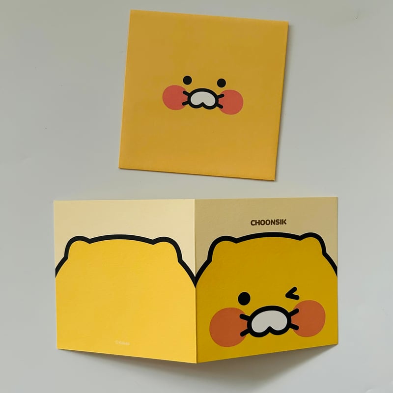 CHOONSIK 춘식이 카트（チュンシギ ミニカード） | はんぐるばん