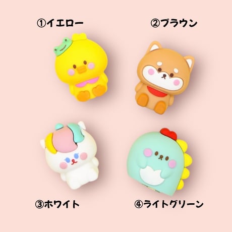 쪼꼬미친구들피규어연필깎이　ちびっこお友達フィギュア鉛筆削り