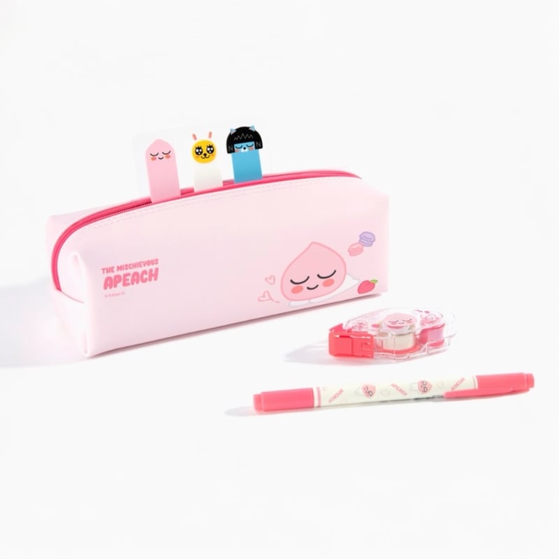 ☆KAKAO☆ ページ KAKAO FRIENDS 시각 필통 四角ペンケース | はんぐるばん