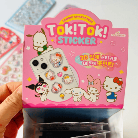 韓国サンリオTOK!TOK!ステッカー